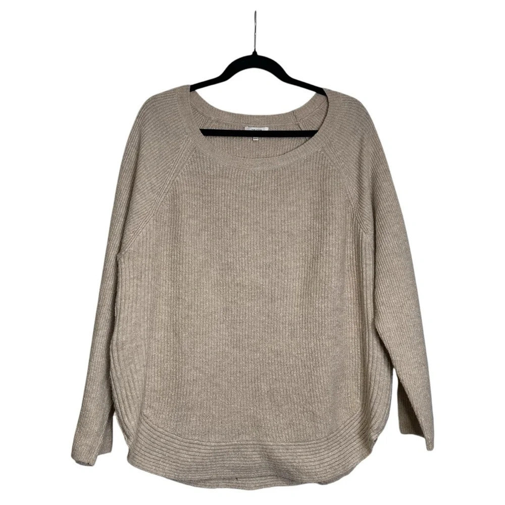 Maurices XXL Tan Gold Wool Knit Blend Sweater